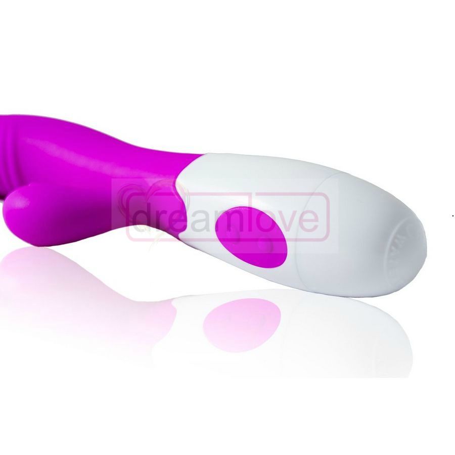 Pretty Love Snappy Vibratore con Stimolatore Clitoride 30 Funzioni Lilla e Bianco – immagine 2