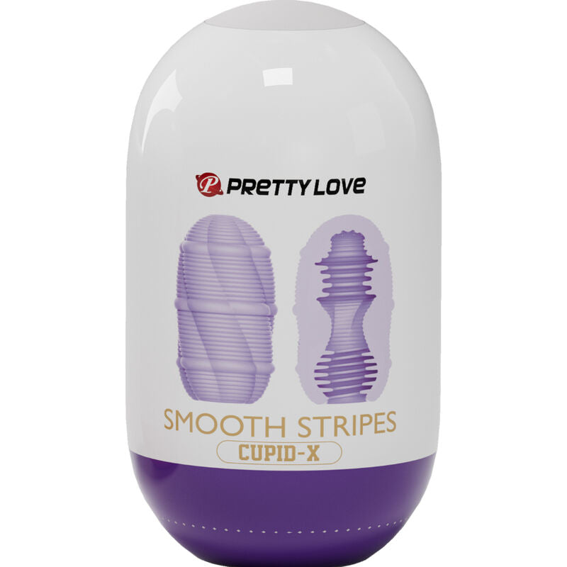 Pretty Love Uovo Masturbatore Cupid Strisce Lisce – immagine 5