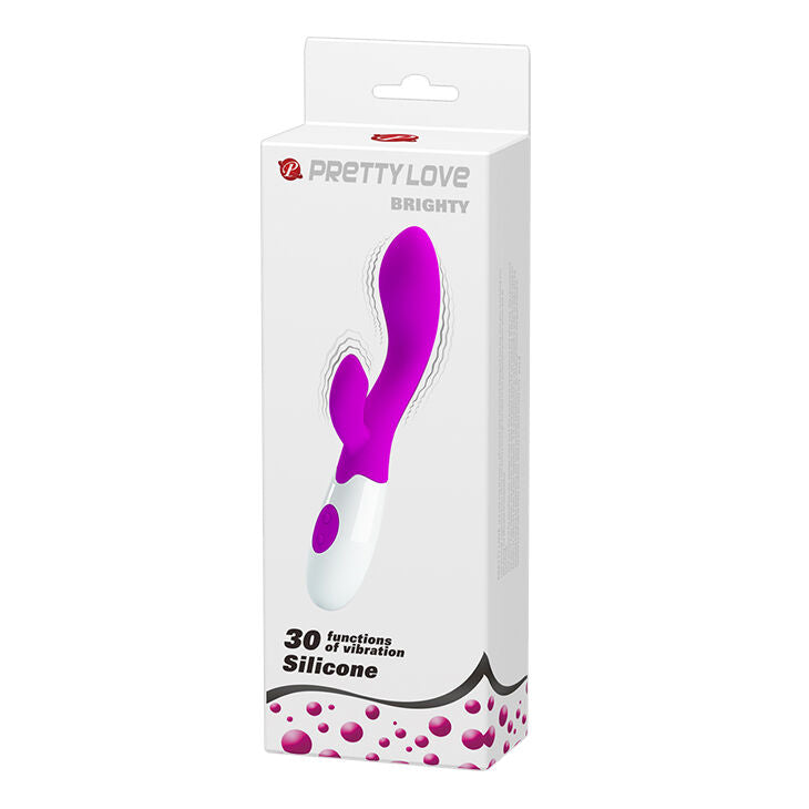 Pretty Love Brighty Vibratore con Stimolatore Clitoride 30 Funzioni Verde e Bianco – immagine 3