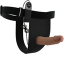 Pretty Love Slip Strap-On con Dildo Vibrante in Silicone Marmorizzato Marrone – immagine 3