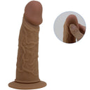 Pretty Love Slip Strap-On con Dildo in Silicone Marmorizzato Marrone – immagine 5