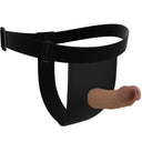 Pretty Love Slip Strap-On con Dildo in Silicone Marmorizzato Marrone