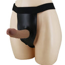 Pretty Love Slip Strap-On con Dildo in Silicone Marmorizzato Marrone – immagine 2