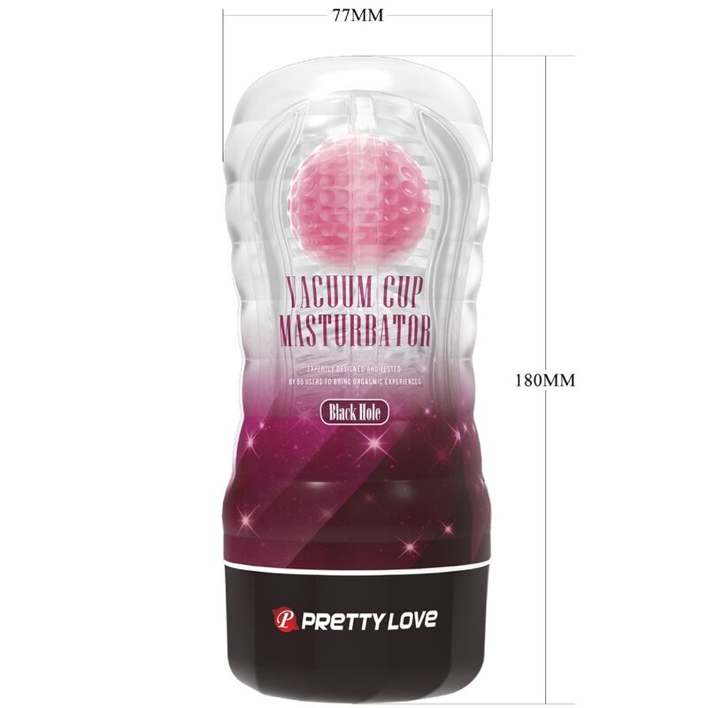 Pretty Love Masturbatore con Sfere Rotanti Rosa – immagine 4