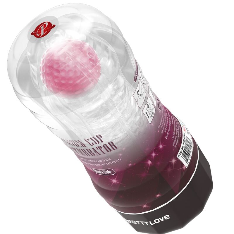 Pretty Love Masturbatore con Sfere Rotanti Rosa – immagine 6