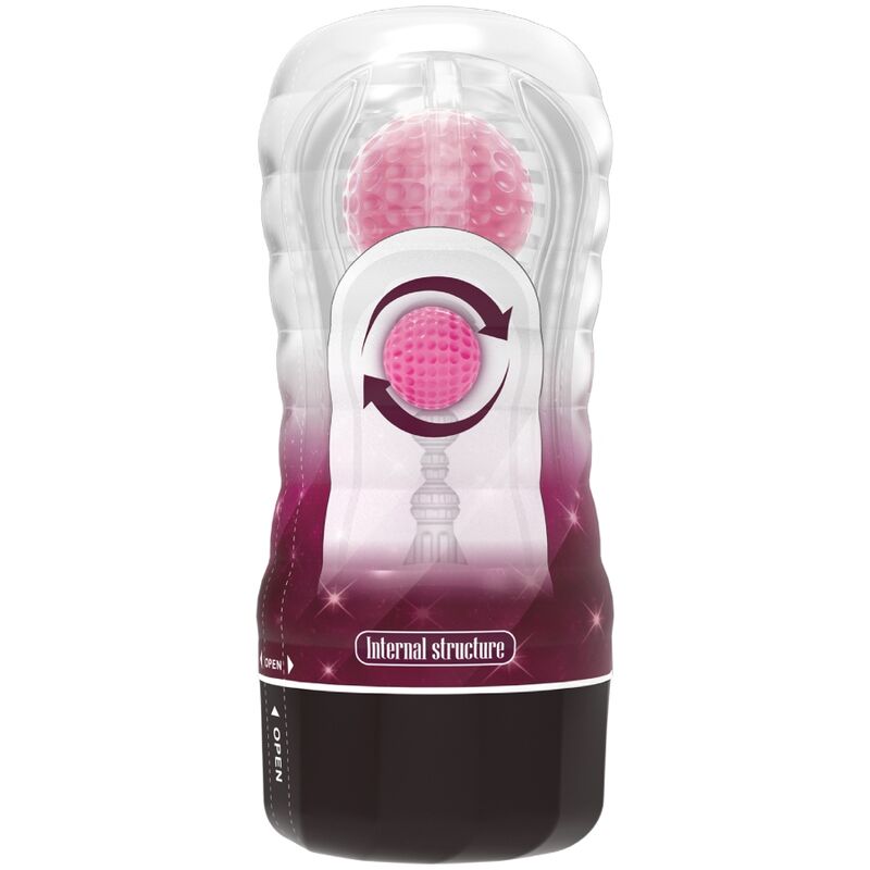 Pretty Love Masturbatore con Sfere Rotanti Rosa – immagine 8