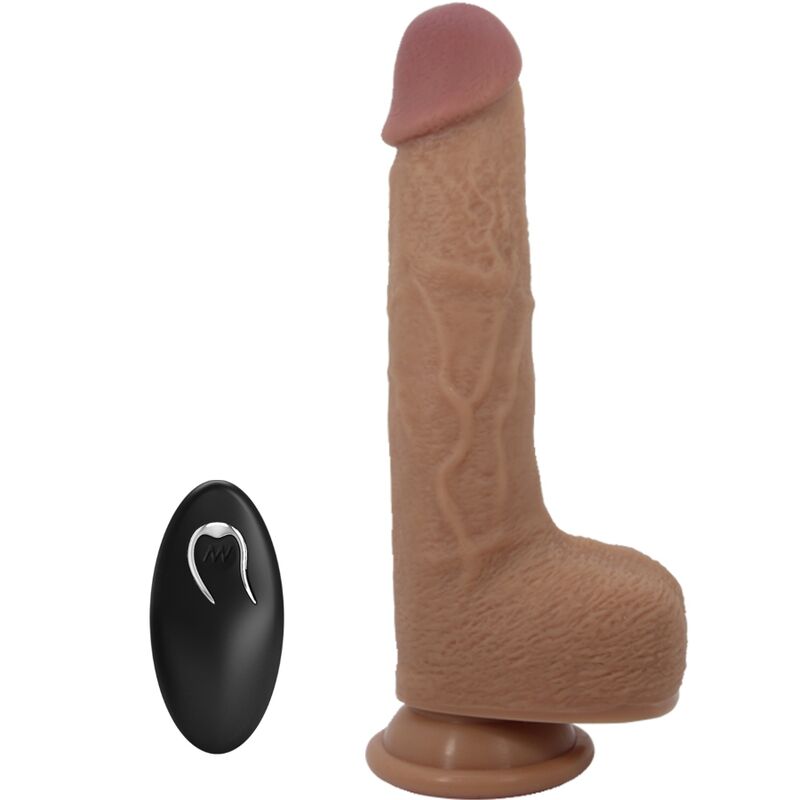 Pretty Love Tommy Vibratore Realistico con Spinta e Ventosa 22,5 cm