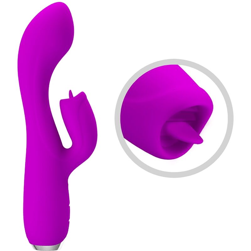 Pretty Love Gloria Vibratore Rabbit Ricaricabile Viola – immagine 5