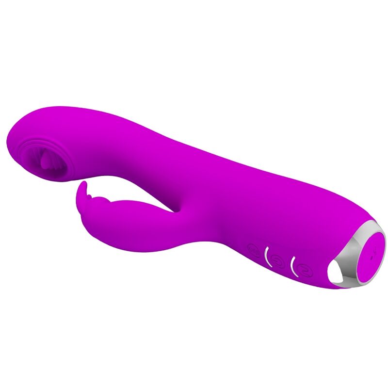 Pretty Love Rachel Vibratore con Lingua e Ventosa Viola – immagine 3