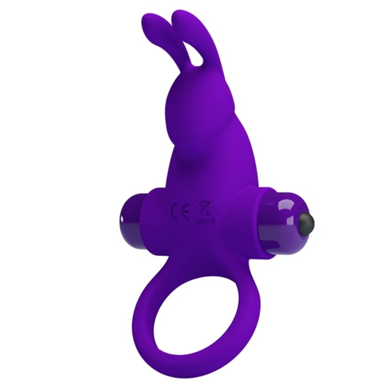Pretty Love Anello Vibrante Coniglietto I Viola – immagine 3