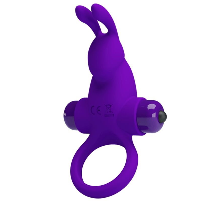 Pretty Love Anello Vibrante Coniglietto I Viola – immagine 2