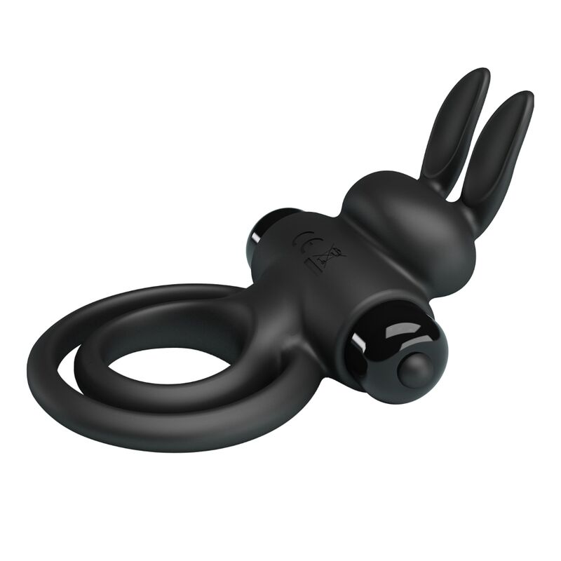 Pretty Love Anello Vibrante III Coniglietto Nero – immagine 4