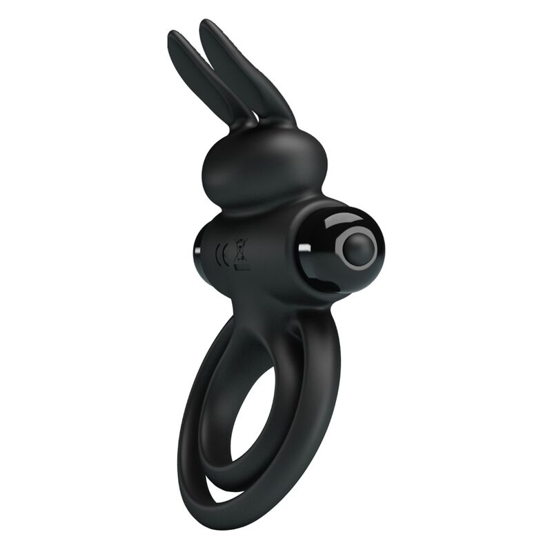 Pretty Love Anello Vibrante III Coniglietto Nero – immagine 3