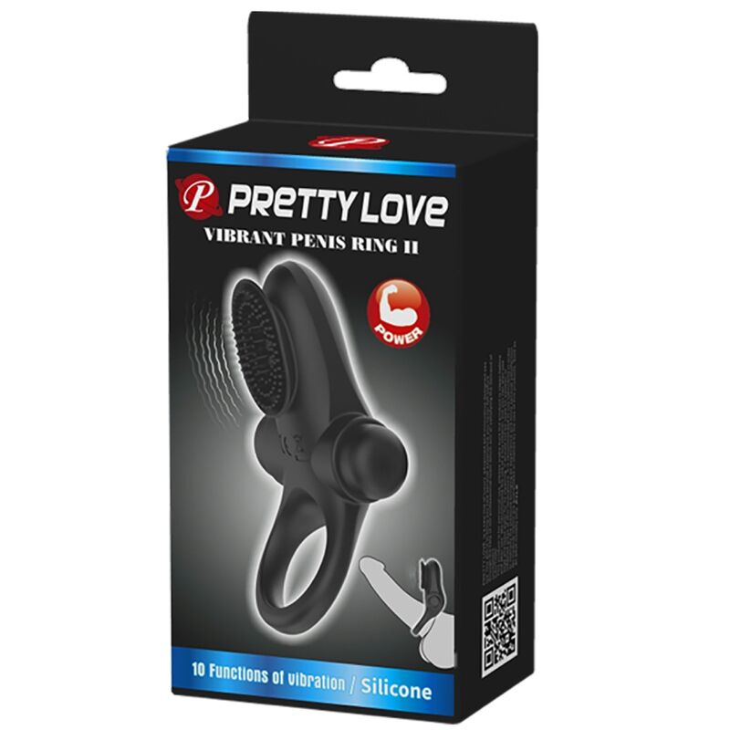 Pretty Love Anello Vibrante II Nero – immagine 9