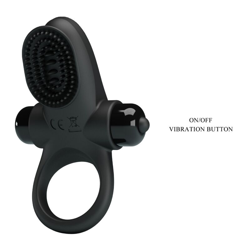 Pretty Love Anello Vibrante II Nero – immagine 7