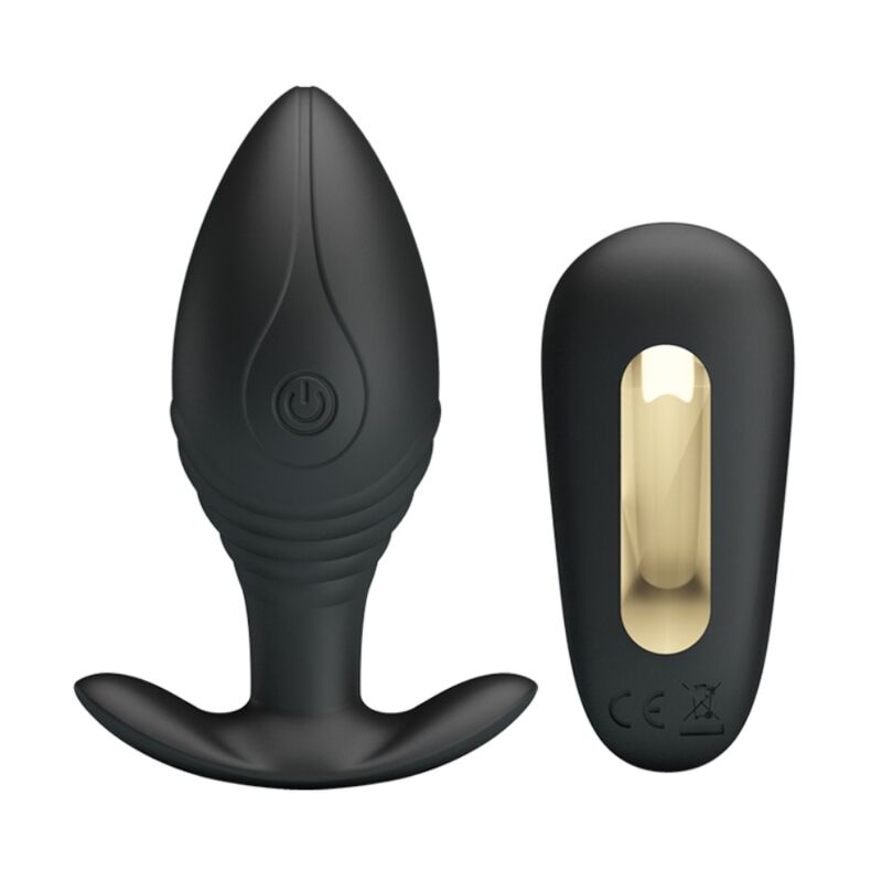Pretty Love Regina Plug Anale Vibrante con Telecomando Nero