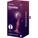 Satisfyer Double Ball-R dildo in silicone con sfere appesantite granato – foto 4