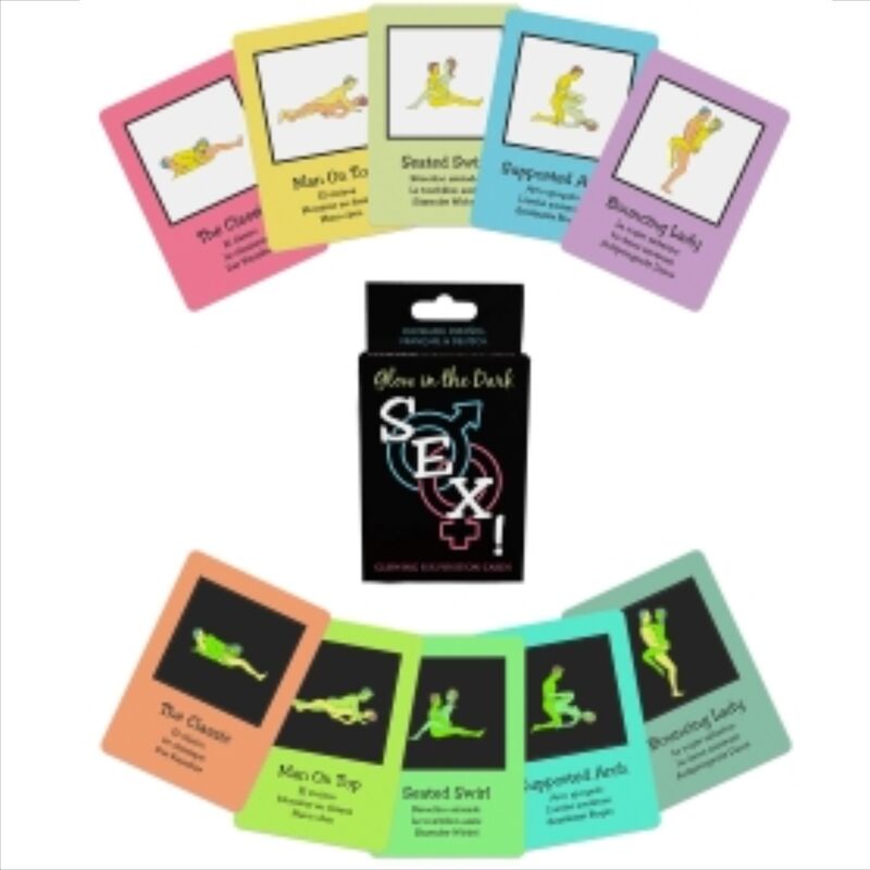 Kheper Games Sex Glow in the Dark gioco di carte posizioni – foto 2