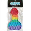 Kheper Games Pop-It Antistress a Forma di Pene Multicolore