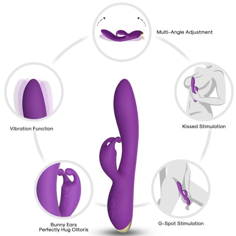 Armony Bonnie Vibratore Rabbit Viola – immagine 2