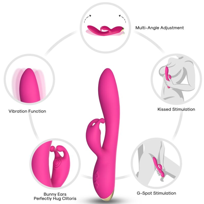 Armony Bonnie Vibratore Rabbit Fucsia – immagine 2
