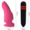 Armony Aurora Vibratore da Dito Ricaricabile Fucsia
