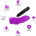 Armony Aurora Vibratore da Dito Ricaricabile Viola – immagine 3