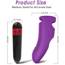 Armony Aurora Vibratore da Dito Ricaricabile Viola