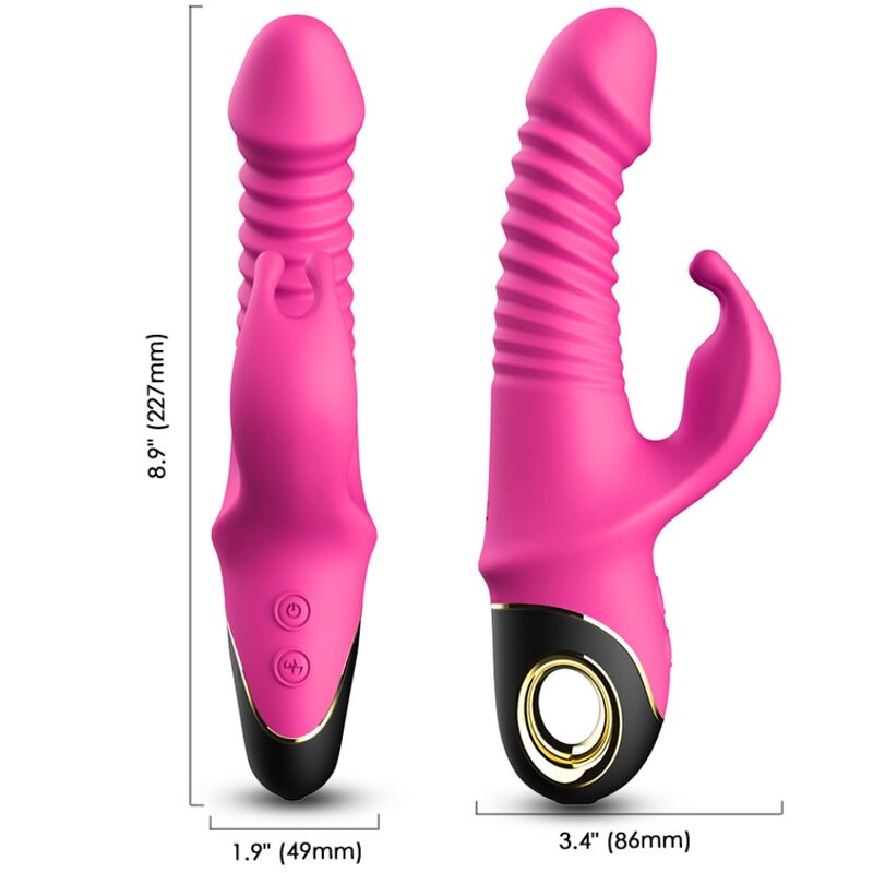 Armony Zing Vibratore Rabbit Fucsia – immagine 3