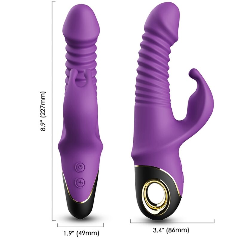 Armony Zing Vibratore Rabbit Viola – immagine 3