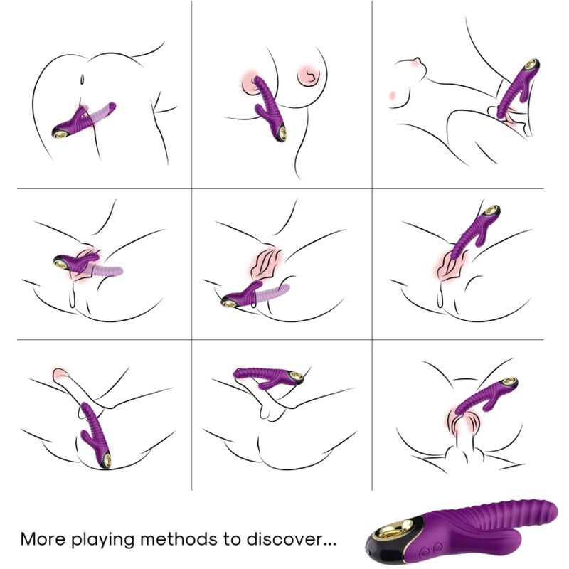 Armony Eternity Vibratore Rabbit Viola – immagine 2