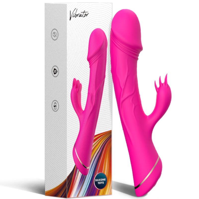 Armony Dildo Vibratore Rabbit Fucsia – immagine 6