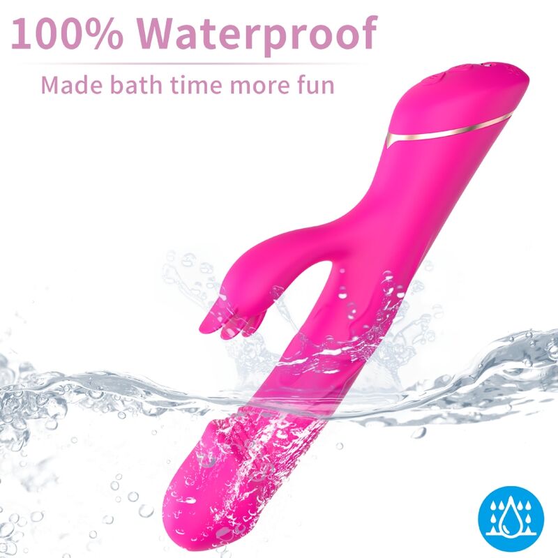 Armony Dildo Vibratore Rabbit Fucsia – immagine 3