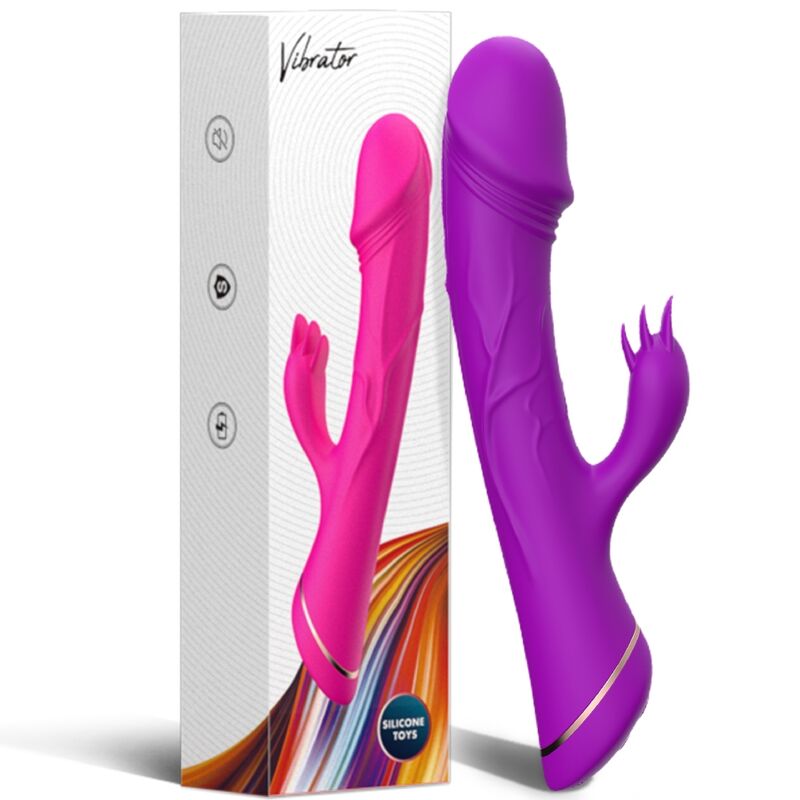 Armony Dildo Vibratore Rabbit Viola – immagine 6