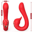ARMONY Delfin vibratore multiposizione con effetto calore rosso – foto 2