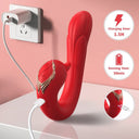 ARMONY Delfin vibratore multiposizione con effetto calore rosso – foto 4
