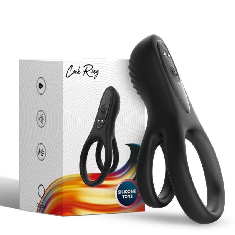 Armony Doppio Anello Vibrante Compatto Nero Modello 2 – immagine 5