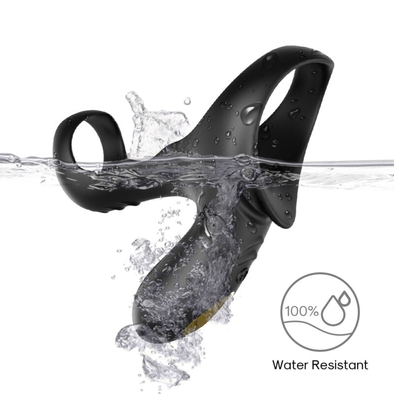 Armony Ranger Doppio Anello Vibrante di Coppia Nero – immagine 3