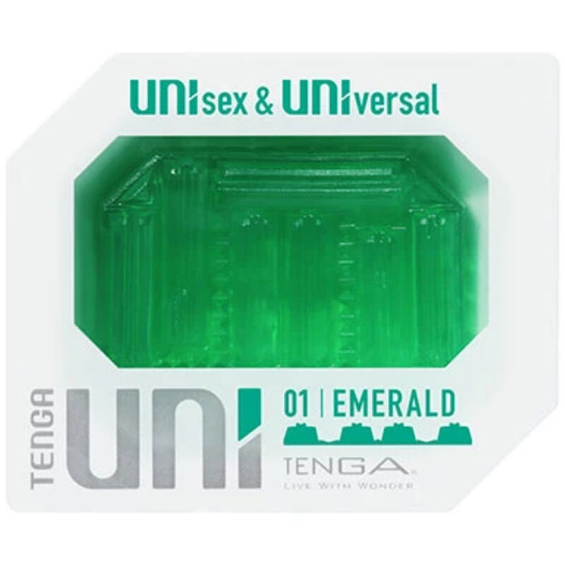 Tenga UNI Emerald Ditale Masturbatore Unisex – immagine 3