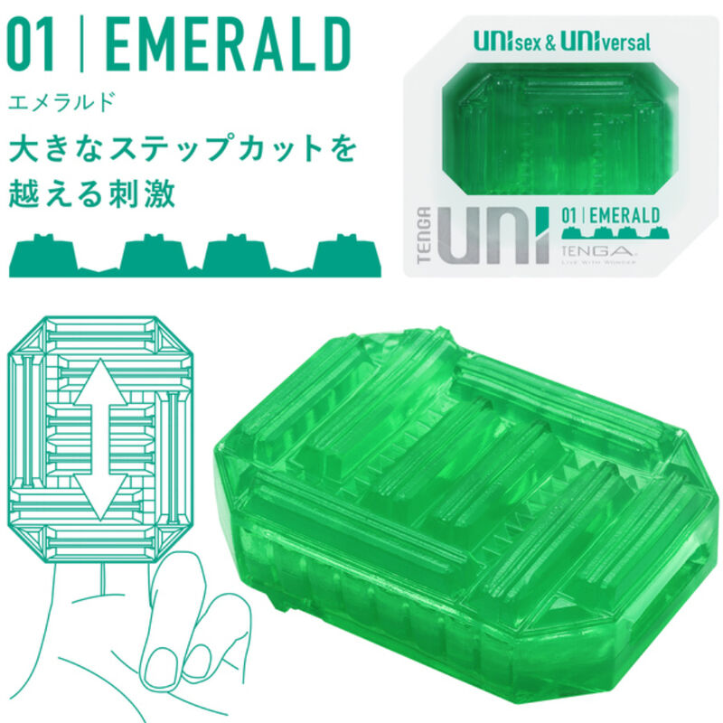 Tenga UNI Variety Pack 4 Ditali Masturbatori – immagine 2