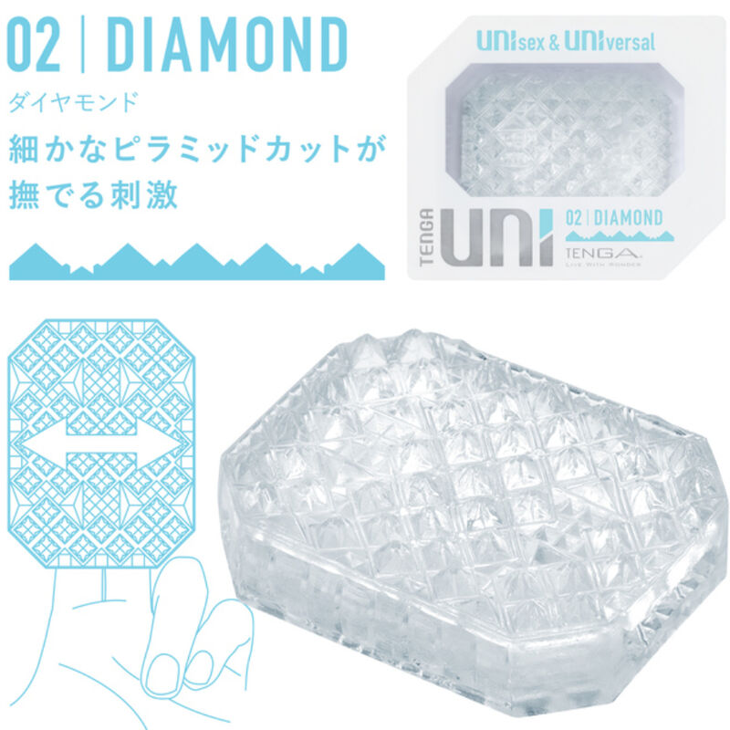 Tenga UNI Variety Pack 4 Ditali Masturbatori – immagine 3