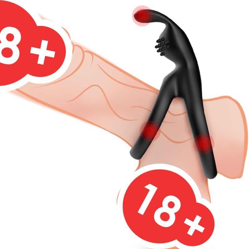 Armony Tensy Doppio Anello con Coniglietto Nero – immagine 4