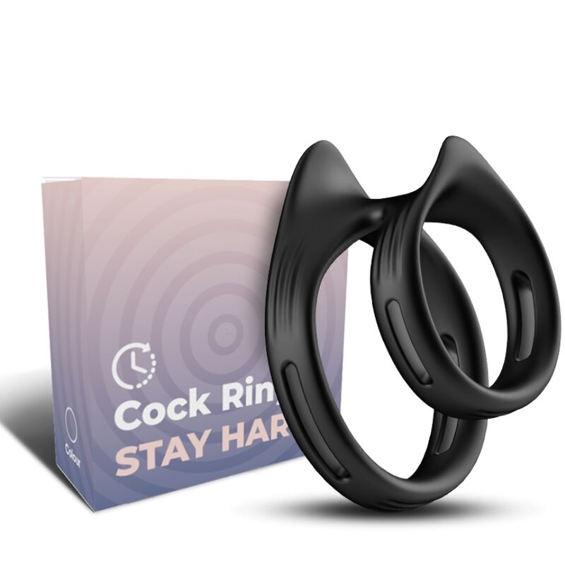 Armony Dualring Doppio Anello Elastico Nero