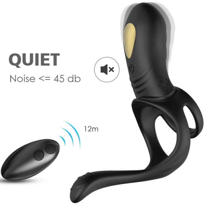Armony Joy Jumper Anello Vibrante con Plug Anale e Telecomando