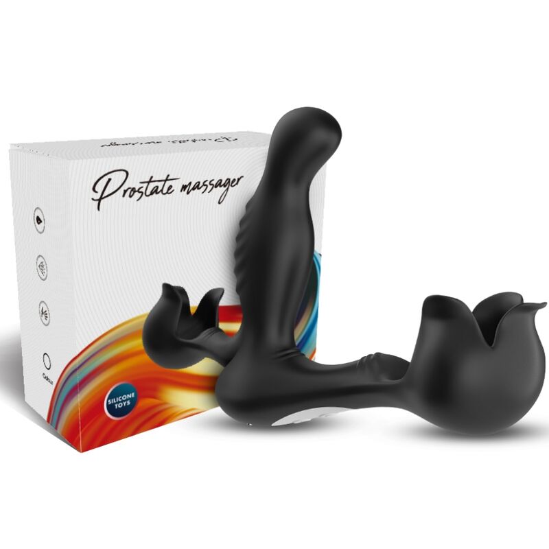 Armony Surround Vibratore Prostatico con Stimolatore Testicoli e Telecomando Nero – immagine 4