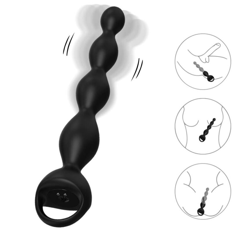Armony Finger Plug Anale Vibrante Nero