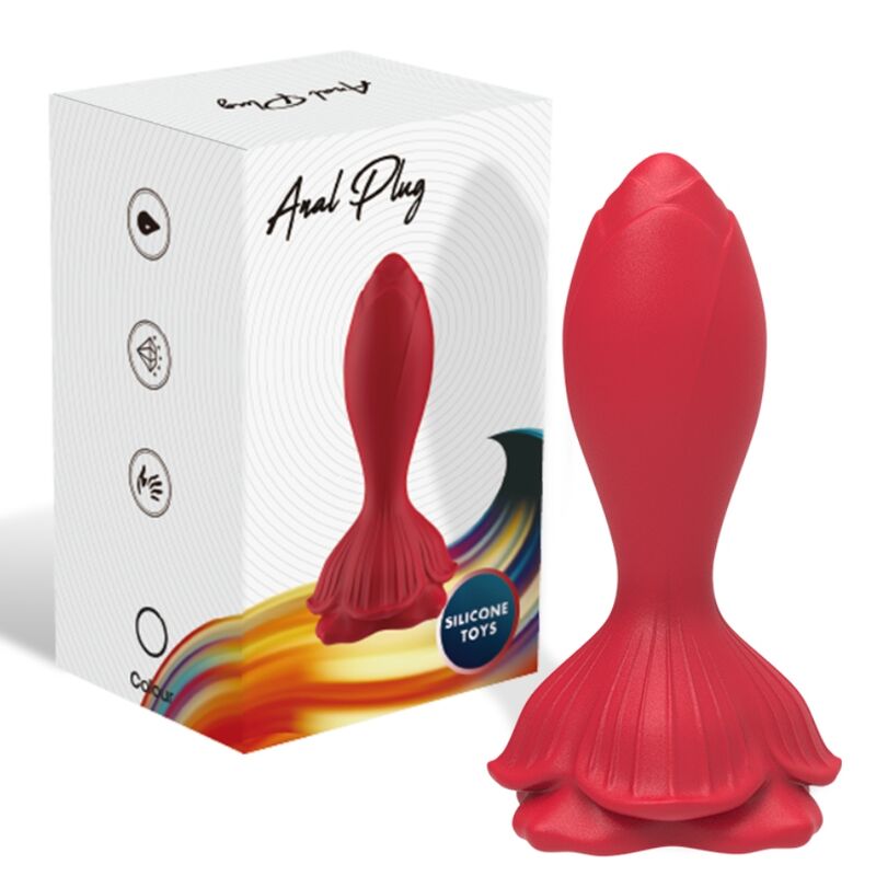 Armony Mini Plug Anale Vibrante con Telecomando Rosso – immagine 5