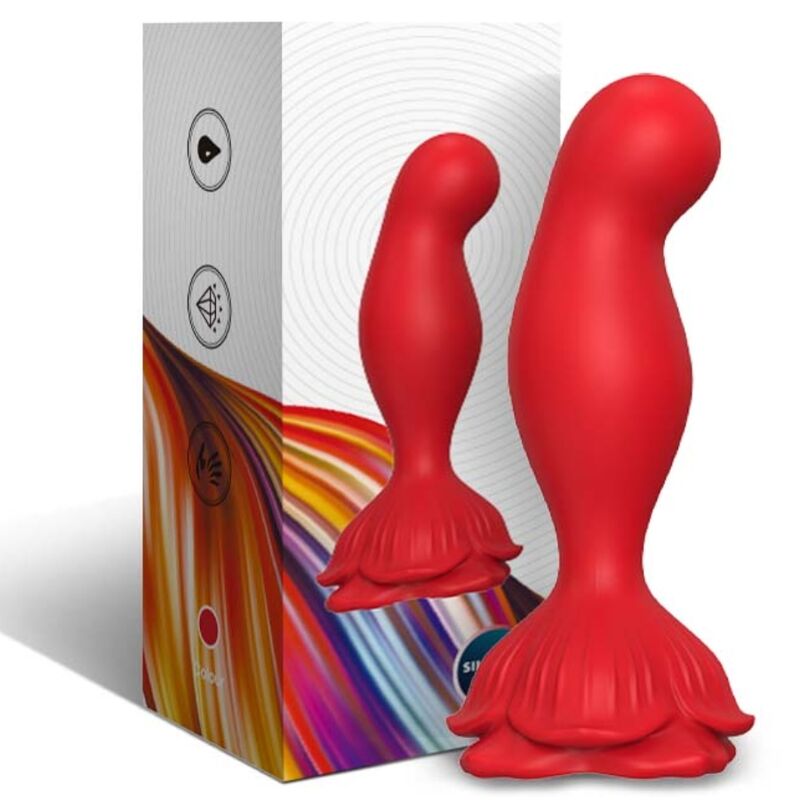Armony Plug Anale Vibrante con Telecomando Rosso – immagine 5