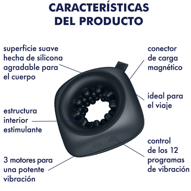 Satisfyer Ring Stroker Masturbatore e Anello Vibrante – immagine 5