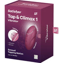 Satisfyer Tap & Climax 1 Vibratore Lay-On Rosso – immagine 6
